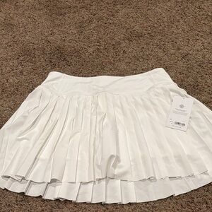 Athleta White Skater Skirt